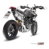DUCATI HYPERMOTARD 1100 2007 - 2009 SUONO INOX COPA CARBONO MIVV