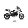 DUCATI MULTISTRADA 1200 2010 - 2014 SUONO INOX COPA CARBONO MIVV