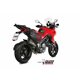 DUCATI MULTISTRADA 1200 2015 - 2017 DELTA RACE INOX COPA CARBONO MIVV