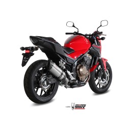HONDA CB 500 F 2016 - 2018 SUONO INOX COPA CARBONO MIVV