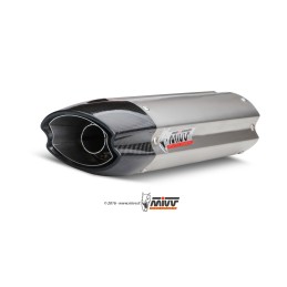 HONDA CBR 600 RR 2007 - 2012 SUONO INOX COPA CARBONO MIVV