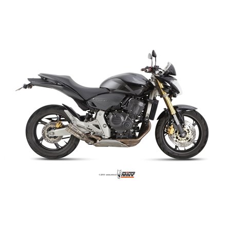 HONDA HORNET 600 2007 - 2013 DOUBLE GUN FULL TITANIUM MIVV