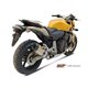 HONDA HORNET 600 2007 - 2013 SUONO INOX COPA CARBONO MIVV