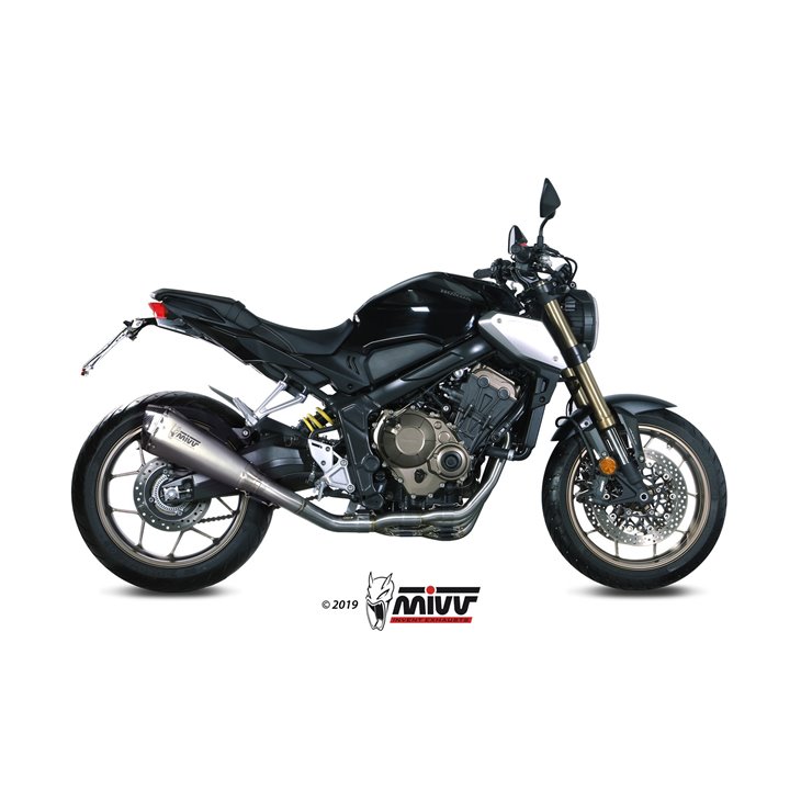 HONDA CB 650 R 2019 - DELTA RACE INOX COPA CARBONO MIVV