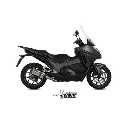 HONDA INTEGRA 750 2016 - SUONO INOX COPA CARBONO MIVV