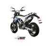 HUSQVARNA 701 ENDURO / SUPERMOTO 2017 - 2019 OVAL TITANIO COPA CARBONO MIVV