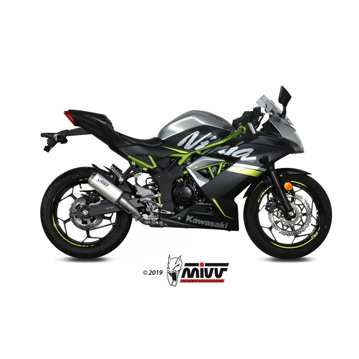 KAWASAKI NINJA 125 2019 - MK3 INOX/ST. STEEL MIVV