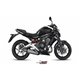 KAWASAKI ER-6N / F 2012 - 2016 SUONO INOX COPA CARBONO MIVV