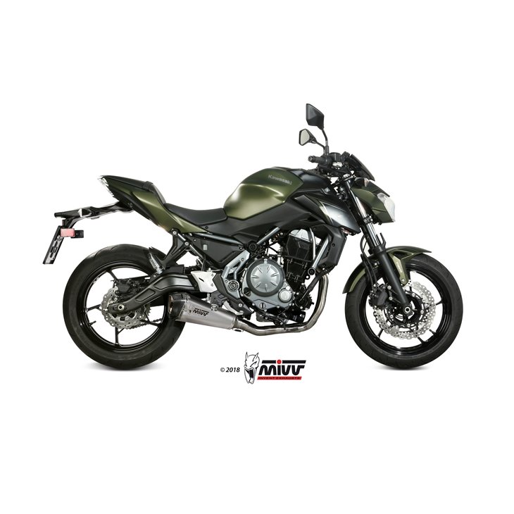 KAWASAKI NINJA 650 2017 - DELTA RACE INOX COPA CARBONO MIVV