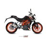 KTM 390 DUKE 2013 - 2016 SUONO INOX COPA CARBONO MIVV