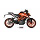 KTM 390 DUKE 2017 - 2020 SUONO INOX COPA CARBONO MIVV