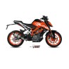 KTM 390 DUKE 2017 - 2020 SUONO INOX COPA CARBONO MIVV
