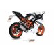 KTM RC 390 2014 - 2016 SUONO INOX COPA CARBONO MIVV