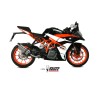 KTM RC 390 2017 -  2021 SUONO INOX COPA CARBONO MIVV