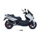 KYMCO XCITING 300 2007 - 2014 STRONGER STEEL BLACK IMP. COMPL./FULL SYS. 1X1