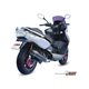 KYMCO XCITING 300 2007 - 2014 STRONGER STEEL BLACK IMP. COMPL./FULL SYS. 1X1