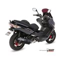 KYMCO XCITING 500 2013 - 2014 SPEED EDGE STEEL BLACK IMP. COMPL./FULL SYS. 1X1