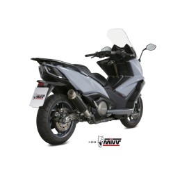 KYMCO AK550 2017 - GPpro STEEL BLACK SLIP-ON