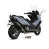 KYMCO AK550 2017 - SPEED EDGE STEEL BLACK IMP. COMPL./FULL SYS. 2X1