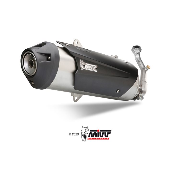 PIAGGIO BEVERLY 125 2010 - 2012 - INOX/ST. STEEL