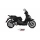 PIAGGIO BEVERLY 300 2010 - MOVER BLACK PAINTED ST. STEEL