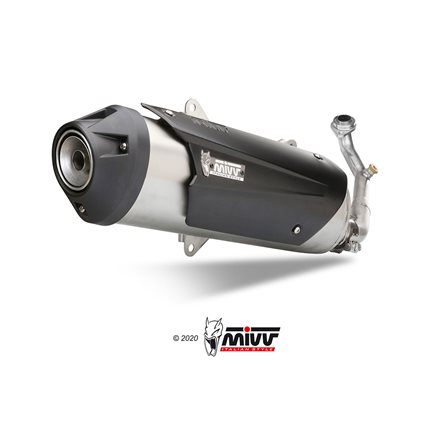 PIAGGIO X-EVO 400 2007 - 2013 - INOX/ST. STEEL