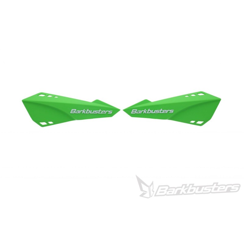 Kit completo paramanos de bicicleta Barkbusters verde Kit completo paramanos de bicicleta Barkbusters verde