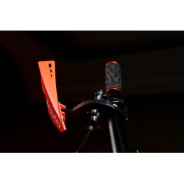Kit completo paramanos de bicicleta Barkbusters naranja