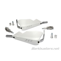 Kit de paramanos Barkbusters JET abierto Ø22 universal Color blanco
