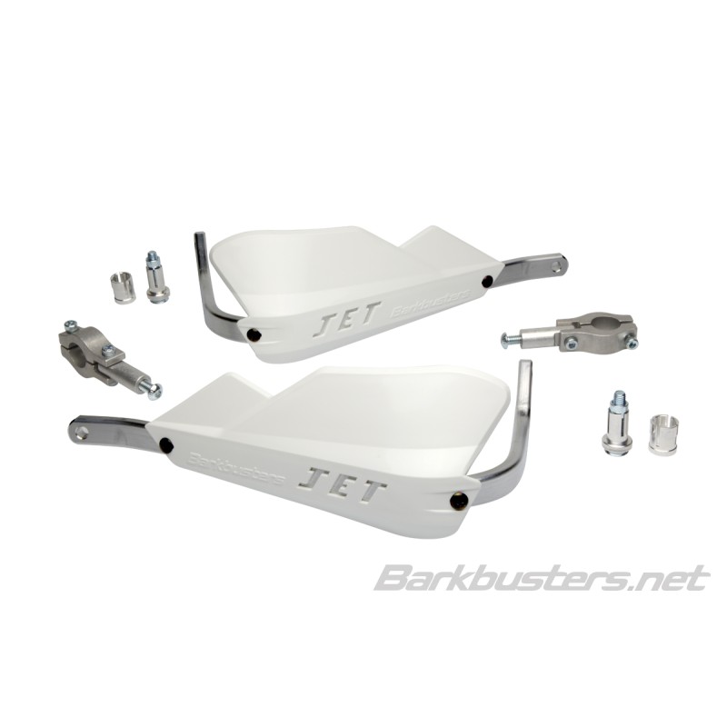 Kit de paramanos Barkbusters JET abierto Ø22 universal Color blanco Kit de paramanos Barkbusters JET abierto Ø22 universal Color blanco