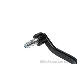 Soportes de aluminio Barkbusters Fijación de doble anclaje Color negro