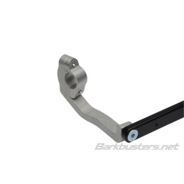 Soportes de aluminio Barkbusters Fijación de doble anclaje Color negro