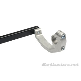 Soportes de aluminio Barkbusters Fijación de doble anclaje Color negro