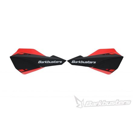 Kit paramanos Barkbusters SABRE Color negro / Color rojo