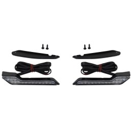 Kit intermitentes LED luz ambar, paramanos Barkbusters JET, VPS,STORM