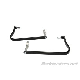 Soportes de aluminio Barkbusters Fijación de doble anclaje Color negro
