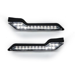 Kit luces de posición LED luz blanca, paramanos Barkbusters VPS,STORM
