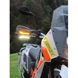 Kit luces de posición LED luz blanca, paramanos Barkbusters VPS,STORM
