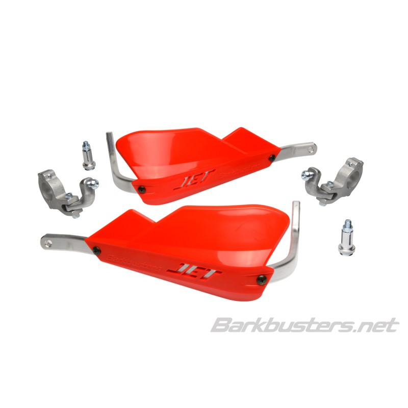 Kit de paramanos Barkbusters JET cerrado universal Color rojo