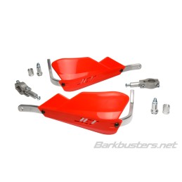 Kit de paramanos Barkbusters JET abierto Ø22 universal Color rojo