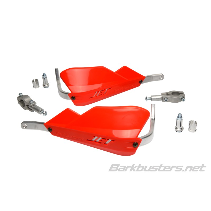 Kit de paramanos Barkbusters JET abierto Ø22 universal Color rojo Kit de paramanos Barkbusters JET abierto Ø22 universal Color rojo