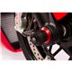 DUCATI 1198 / S 09-11 PROTECTOR EJES RUEDA GILLES NEGRO/ROJO DELANTERO