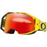 GAFAS OAKLEY AIRBRAKE HIGH VOLTAGE AMARILLO/ROJO, LENTE PRIZM TORCH