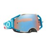 GAFAS OAKLEY AIRBRAKE MX - CHASE SEXTON SIGNATURE / LENTE PRIZM MX SAPPHIRE IRIDIUM AZUL & BLANCO