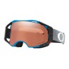 GAFAS OAKLEY AIRBRAKE DISTRESS AZUL, LENTE PRIZM NEGRO IRIDIO