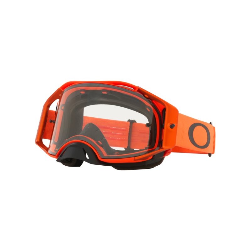 GAFAS OAKLEY AIRBRAKE MX - MOTO ORANGE / LENTE TRANSPARENTE