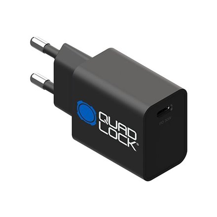 30W Power Adaptor - USB EU Standard Type C QUAD LOCK
