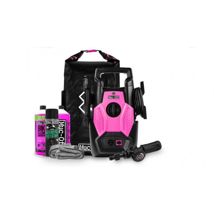 KIT DE LAVADO A PRESIÓN MUC-OFF SNOW PRESSURE WASHER (INCLUYE PRODUCTOS DE LIMPIEZA Y PROTECCIÓN)