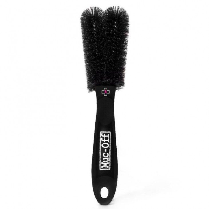 CEPILLO DE LIMPIEZA DOBLE DENTADO MUC-OFF INDIVIDUAL BRUSH 2 PRONG