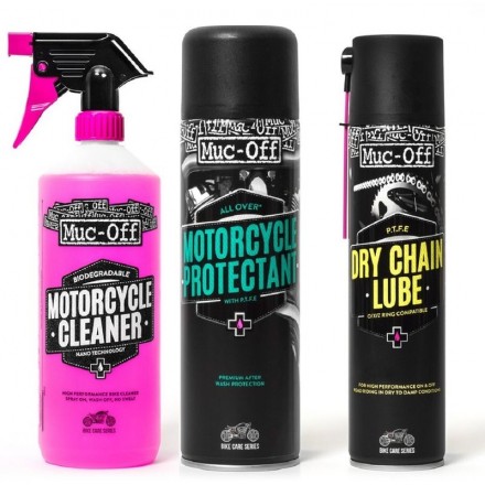 KIT DE LIMPIEZA TOTAL MUC-OFF CLEAN, PROTECT AND LUBE (672)